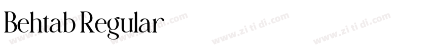 Behtab Regular字体转换 Behtab Regular字体转换